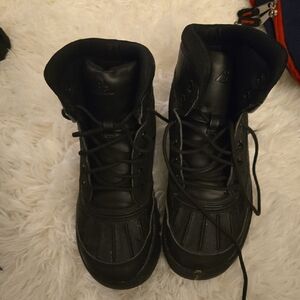 Nike Woodside 2 High ACG (GS) Black Leather Boy's Boots